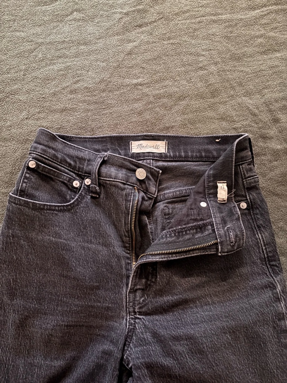 Madewell perfect vintage Jean - Black - Picture 2 of 4